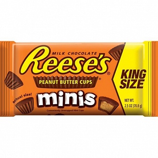 Reese's Mini Peanut Butter Cups King Size (9 x 16 x 70g)