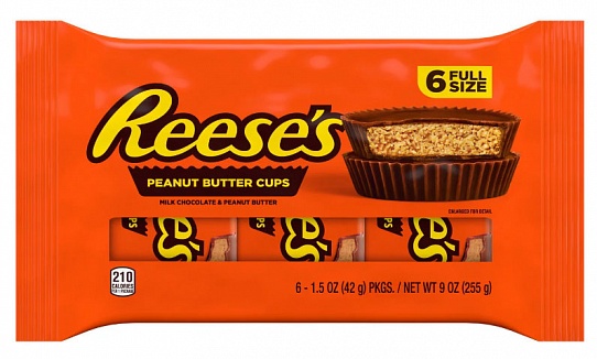 Reese's Peanut Butter Cups 6 Pack (24 x 272g)