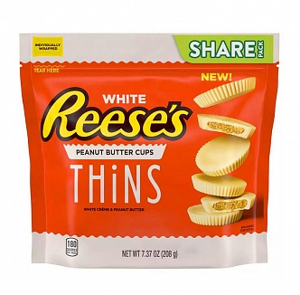 Reese's Peanut Butter Cups White Thins (208g)