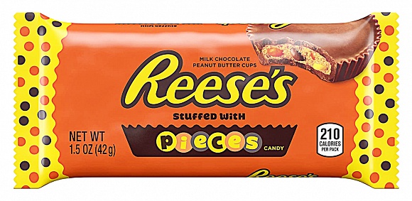 Reese's Peanut Butter Cups with Reese's Pieces (Box of 24)