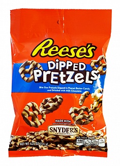Reese's Peanut Butter Dipped Pretzels (12 x 120g)