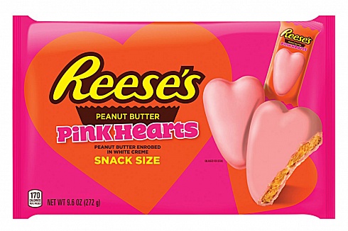 Reese's Peanut Butter Pink Hearts (24 x 272g)