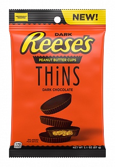 Reese's Peanut Butter Thins Dark Chocolate (8 x 88g)