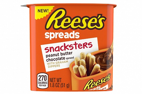 Reese's Snacksters PB Chocolate Spread & Graham Crackers (Box of 10)