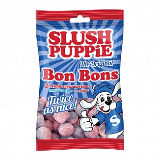 Slush Puppie Bon Bons The Original Blue Raspberry & Cherry (12 x 100g)