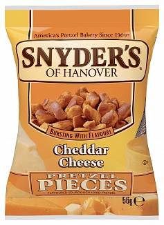 Snyder's Pretzel Pieces Cheddar Cheese (30 x 56g)