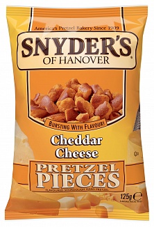 Snyder's Pretzel Pieces Cheddar Cheese (10 x 125g)