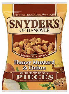 Snyder's Pretzel Pieces Honey Mustard & Onion (30 x 56g)
