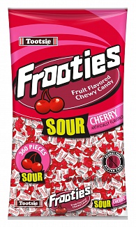 Sour Cherry Tootsie Frooties 360ct Bag (12 x 1.10kg)