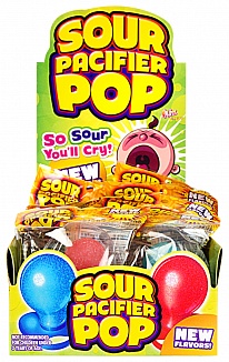 Sour Pacifier Pops (Box of 12)