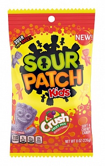 Sour Patch Kids Crush Fruit Mix (12 x 226g)