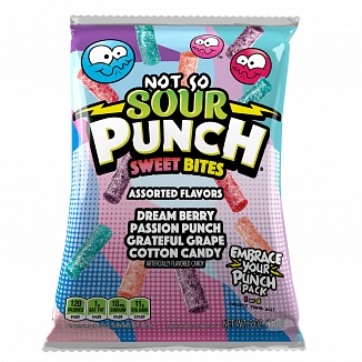 Sour Punch Not So Sour Sweet Bites Assorted Flavors (142g)