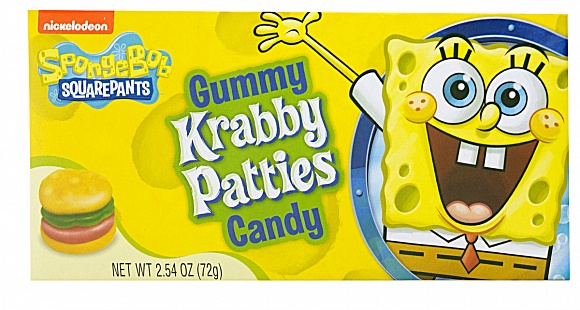 Spongebob Squarepants Gummy Krabby Patties (12 x 72g)
