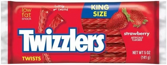 Twizzlers Strawberry King Size (8 x 15 x 141g)