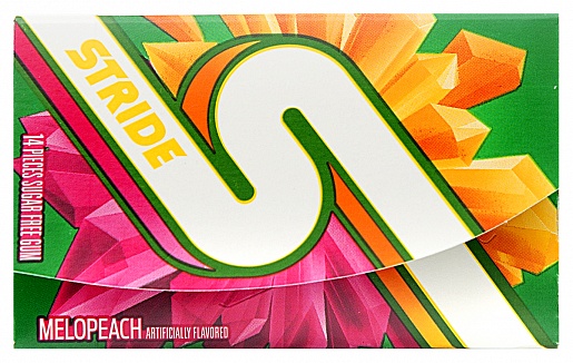 Stride Melopeach Gum (Box of 10)