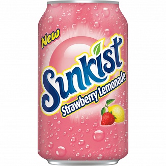Sunkist Soda Strawberry Lemonade (12 x 355ml)