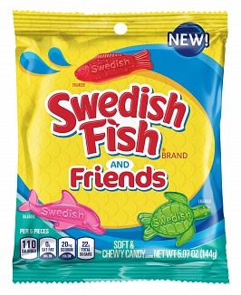 Swedish Fish and Friends (12 x 144g)