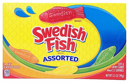 Swedish Fish Assorted (12 x 99g)