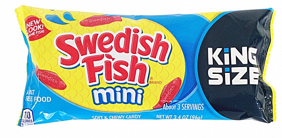 Swedish Fish Mini King Size (96g)