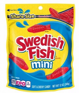 Swedish Fish Mini Share Size (12 x 340g)