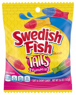 Swedish Fish Tails (12 x 102g)