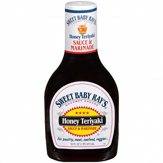 Sweet Baby Ray's Sauce & Marinade Honey Teriyaki (6 x 473ml)