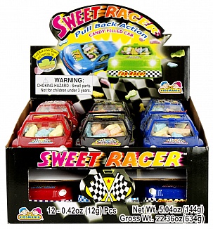 Kidsmania Candy Filled Sweet Racer (12 x 12g)