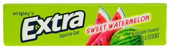 Sweet Watermelon Extra Fruit Sensations Gum (5 sticks)