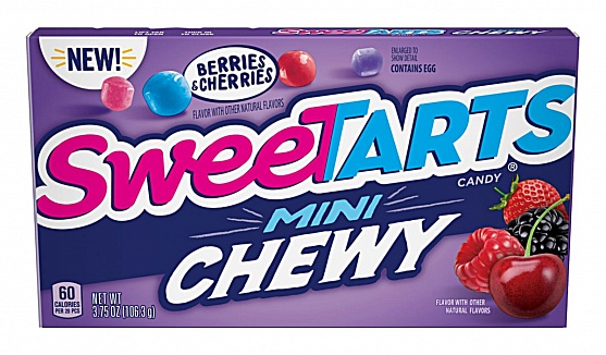 SweeTARTS Chewy Mini Berries & Cherries (12 x 106g)