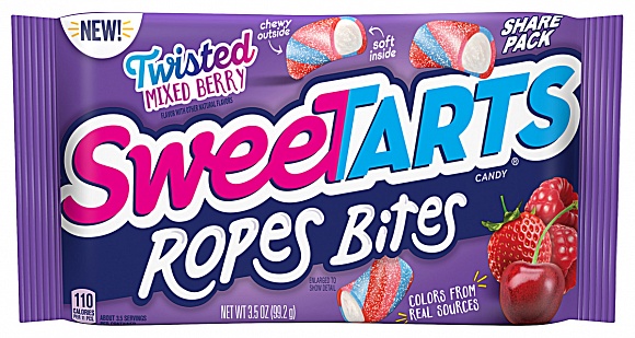 SweeTARTS Ropes Bites Twisted Mixed Berry (12 x 99g)