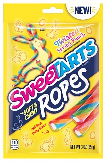 SweeTARTS Ropes Twisted Spring Punch (12 x 85g)