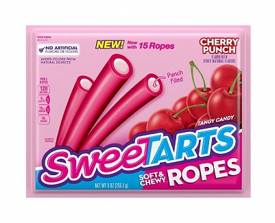 SweeTARTS Soft & Chewy Ropes Cherry Punch (255g)