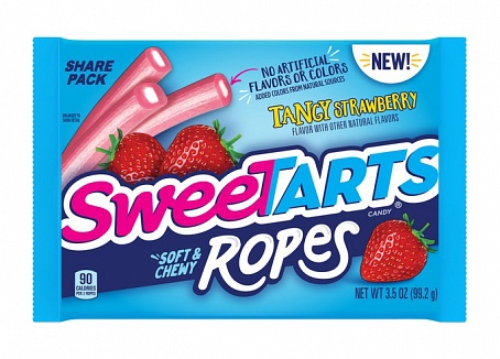 SweeTARTS Soft & Chewy Ropes Tangy Strawberry (99g)