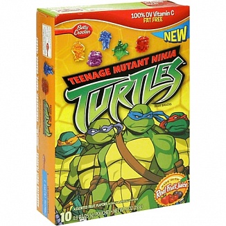 Teenage Mutant Ninja Turtles Fruit Snacks Assorted (8 x 255g)