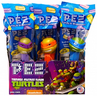 Teenage Mutant Ninja Turtles PEZ Mix (US) (12 Assorted)