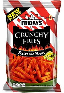 TGI Friday's Extreme Heat Crunchy Fries (12 x 127.8g)
