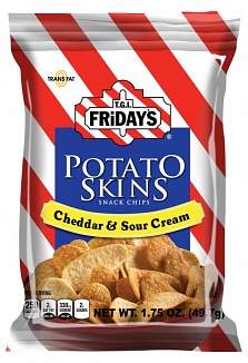TGI Friday's Cheddar & Sour Cream Potato Skins (18 x 49.7g)