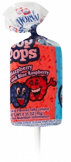 Top Pops Blazpberry Taffy Pops (Box of 48)