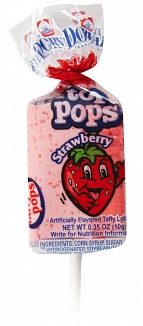 Top Pops Strawberry Taffy Pop