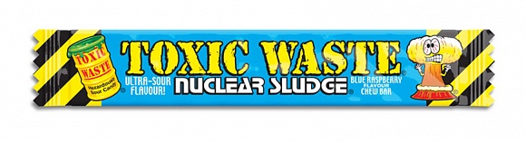 Toxic Waste Nuclear Sludge Chew Bar Blue Raspberry (8 x 50 x 20g)