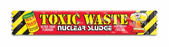 Toxic Waste Nuclear Sludge Chew Bar Sour Cherry (8 x 50 x 20g)