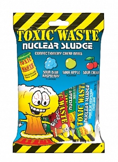 Toxic Waste Nuclear Sludge Mini Chew Bars (12 x 80g)