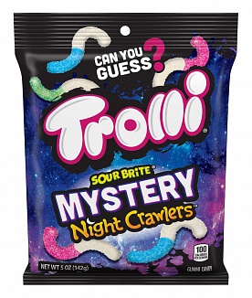 Trolli Sour Brite Night Crawlers Mystery (12 x 142g)