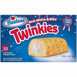 Twinkies Red, White & Blue 10-Pack (6 x 385g)