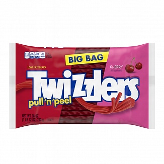 Twizzlers Pull 'n' Peel Cherry Big Bag (8 x 794g)