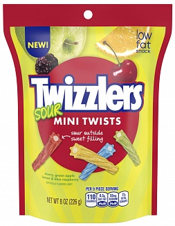 Twizzlers Sour Mini Twists (227g)