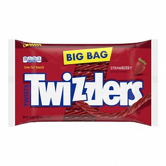 Twizzlers Twists Strawberry Big Bag (907g)