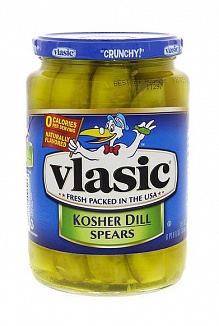 Vlasic Kosher Dill Spears (6 x 710ml)