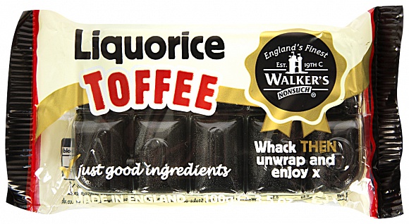 Walker's Liquorice Toffee Tray (100g)