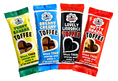 Walker's Toffee Bar 4-Pack